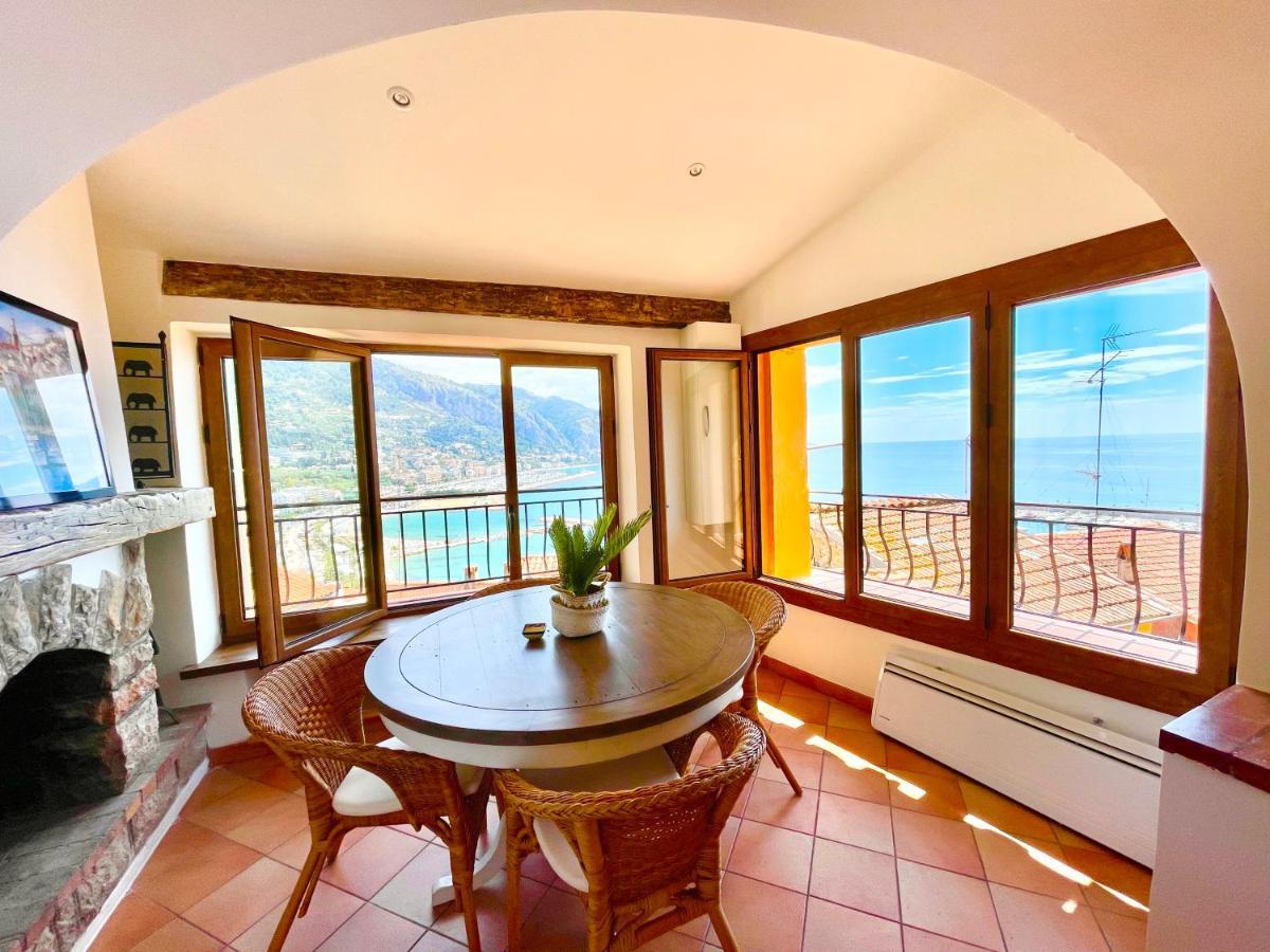 Vieux Chateau, Vue Mer Mentone Esterno foto